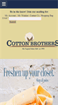 Mobile Screenshot of cottonbrothers.com